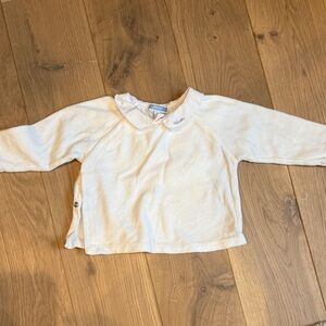 Jacadi Peter Pan Collar Terry Top